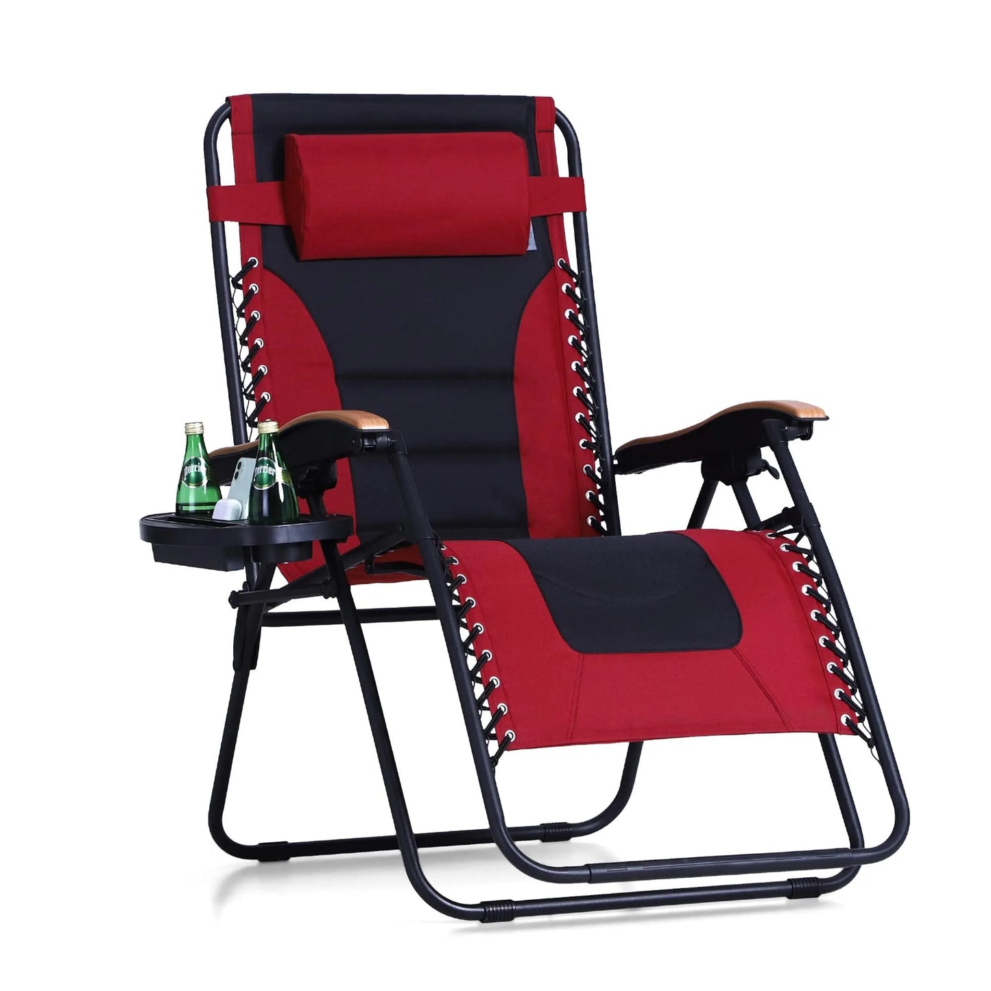 Lounge Chair Wide Armrest Adjustable Recliner