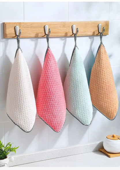 5pcs Household Kitchen Rags Gadgets