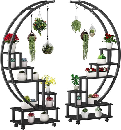 &#127885;Creative heart-shaped ladder plant frame&#127885;
