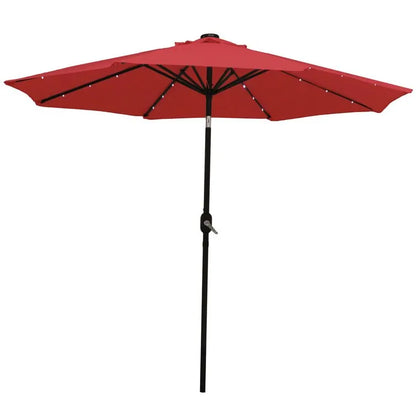 Jericho 108'' Lighted Market Umbrella