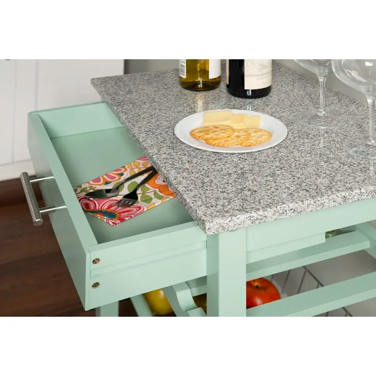 Macy Granite Kitchen Cart