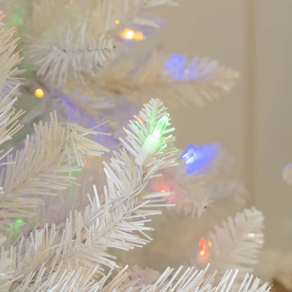 White Parkview Tree Pre-Lit Color Changing LED Lights